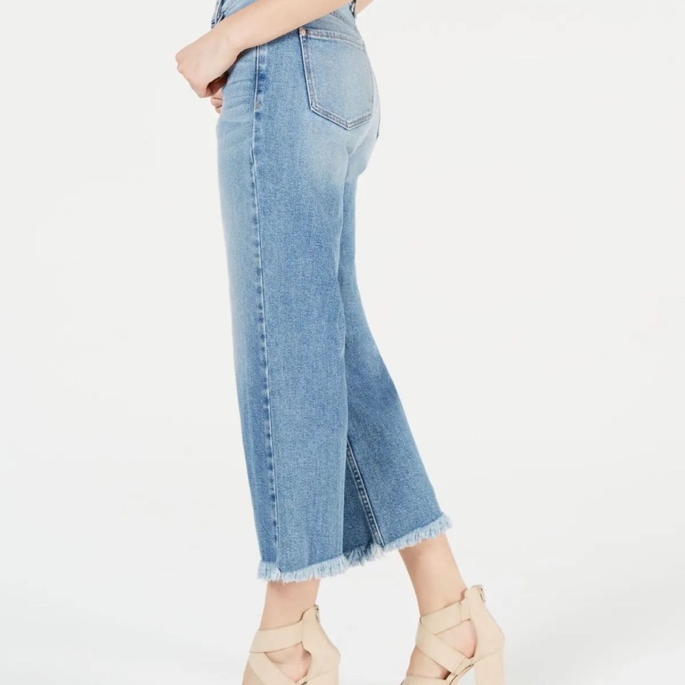 GUESS Womens Blue Cropped Jeans Size: 24 Waist